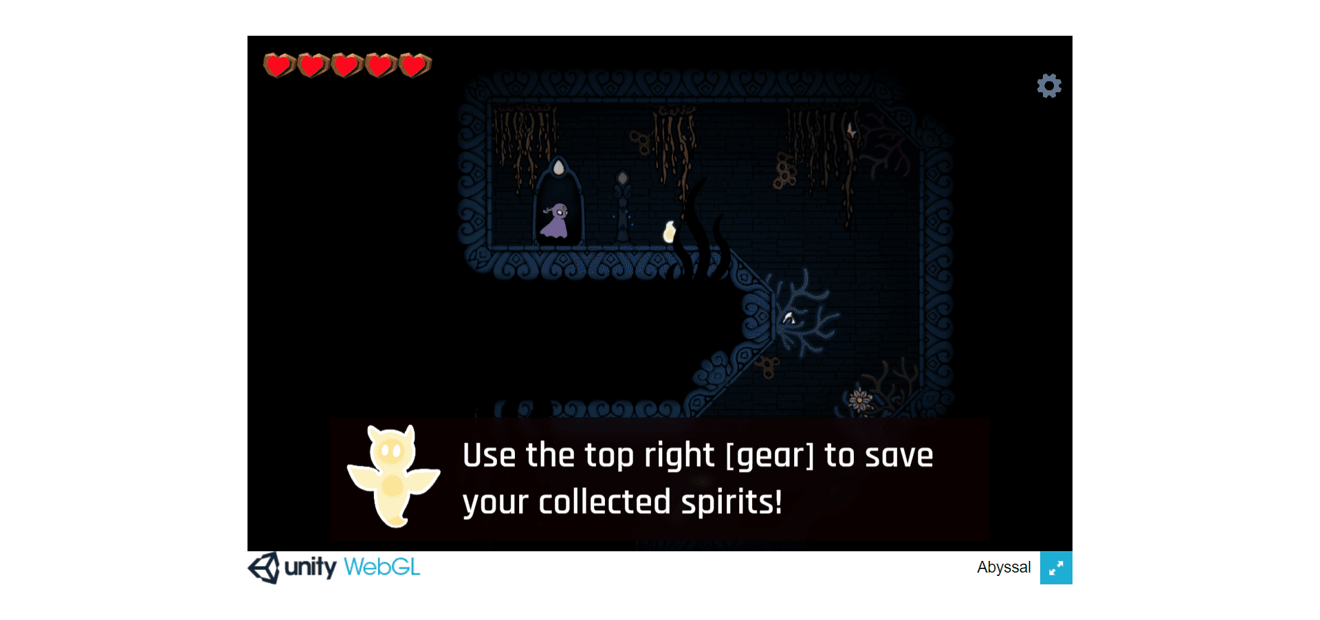 screenshot of Abyssal gameplay