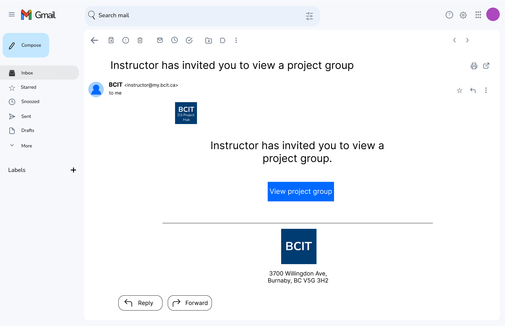 Wireframe for D3 Project Hub