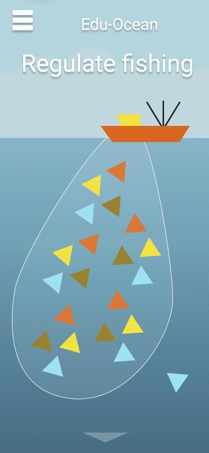 Edu-Ocean medium fidelity prototype screen 8